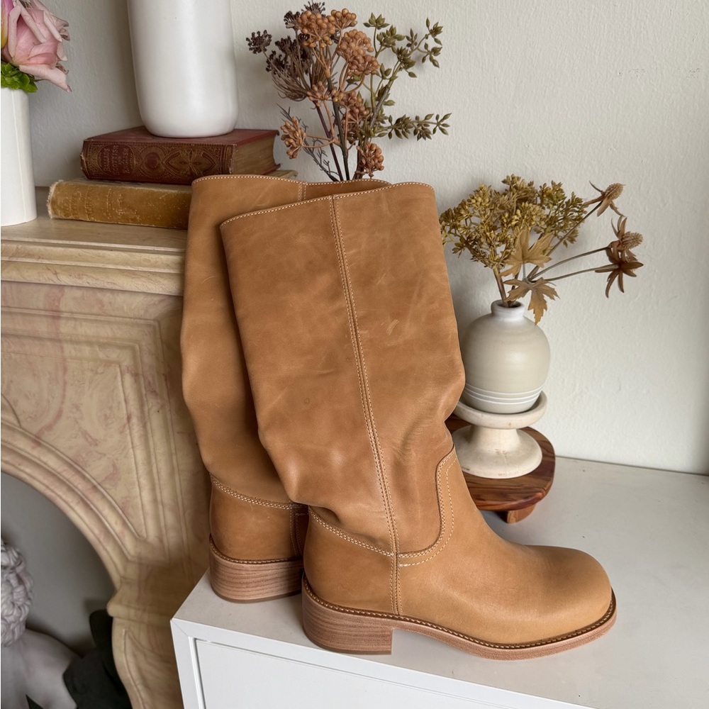 Steve Madden Riggs Banana Leather boots